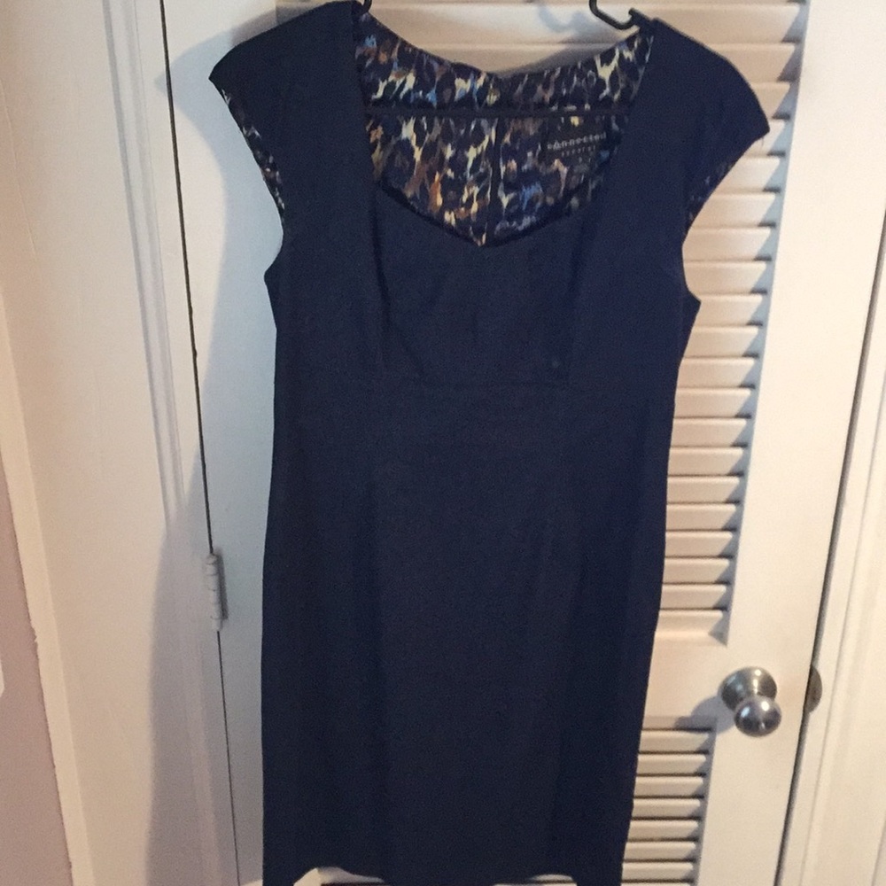 Dark navy dress